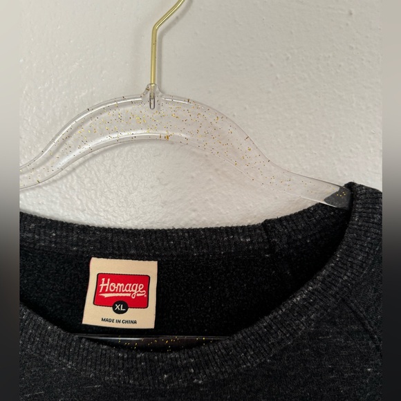 HOMAGE Men’s Gray Crewneck - Picture 2 of 4